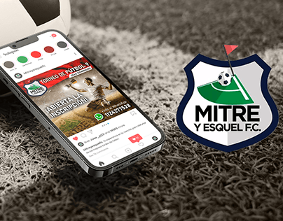 Project thumbnail - Mitre y Esquel FC - Social Media Design