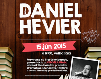 DANIEL HEVIER, Literárna čítačka