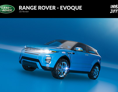 Range Rover - Evoque 3D Render