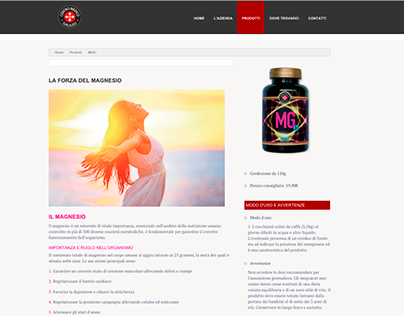 CMG web site and packaging