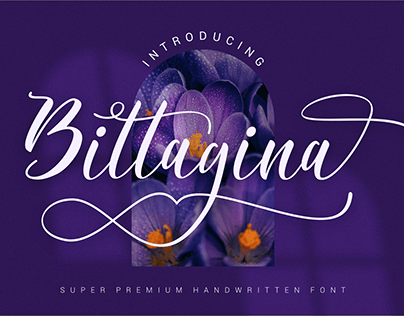 Bittagina Handwritten Font
