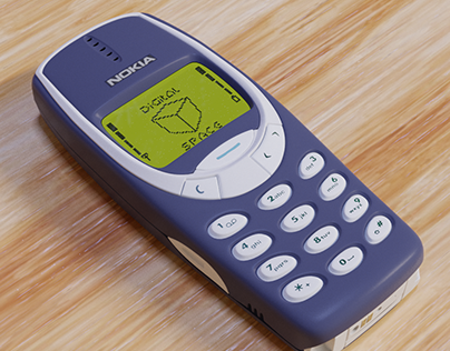 Nokia 3310 3D model