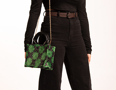 Handbags with Zellige pattern