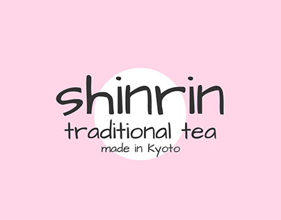 Shinrin Japanese tea brand design