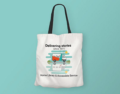 Home Library & Accessible Service | Tote Bag Concept