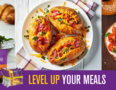 Level Up Your Meals | eCommerce banner