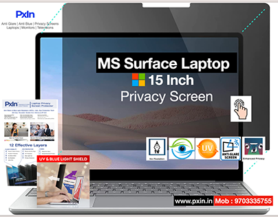 MS Surface Laptop 15 Inch Privacy Screen