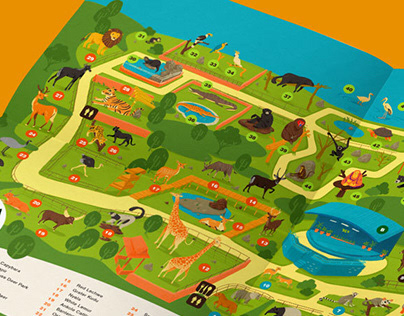 Zoo Melacca | Illustration Map