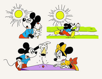 Minicomic Mickey Mouse