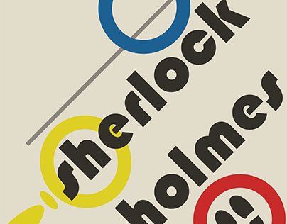 Bauhaus Style Sherlock Holmes Poster Video