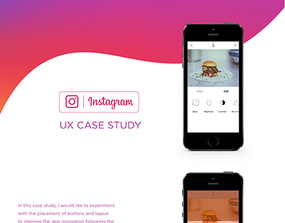 Instagram Case Study UX