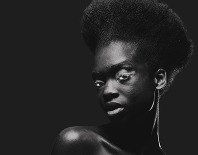 black woman portrait