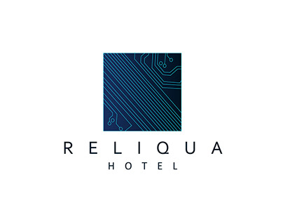 RELIQUA hotel - idea for gaming hotel logotype