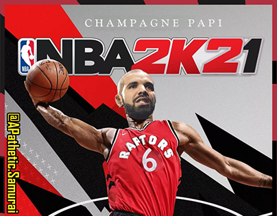 Drake NBA 2K18 Cover