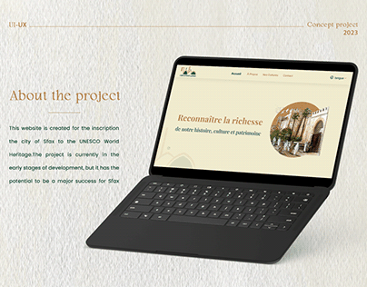 Website for the inscription of Sfax in the UNESCO