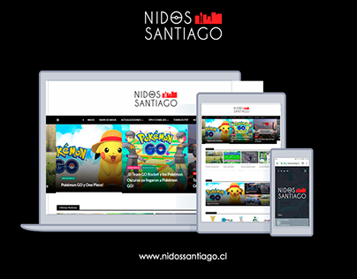 Sitio Web Nidos Santiago