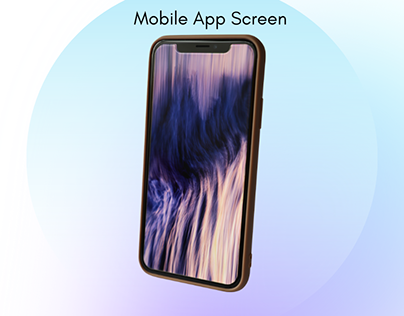 Mobile App Screen Design