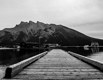 Banff In Black and White