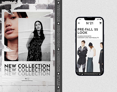 N°21 Boutique | E-commerce Redesign