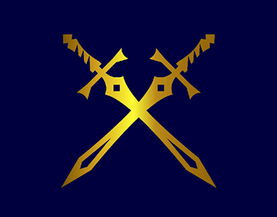 Cross Battle Logo Design