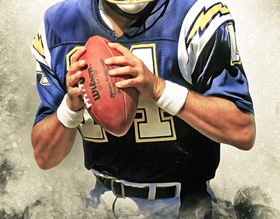 Dan Fouts San Diego Chargers Poster