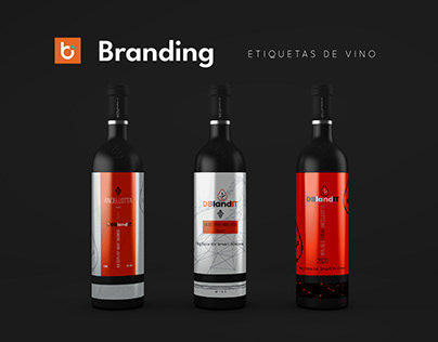 Etiquetas de vino personalizadas para DBlandIT