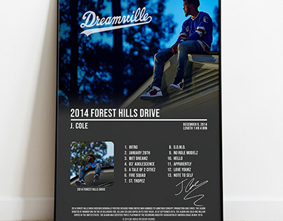 MY 2014 FOREST HILLS DRIVE ALBUM COVER DESIGN V1