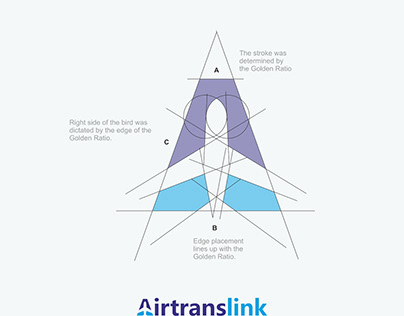 Airtranslink travel logo branding design
