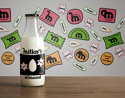 MILKN'T | plant-based milk packaging