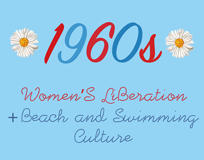 Zine - 1960s Women's Liberation and Beach Culture