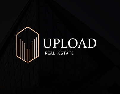 Upload Real Estate Logo Design, Identity Design