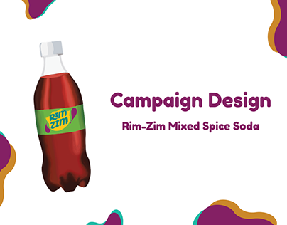 Campaign Design (Rim-Zim mixed Spice soda)