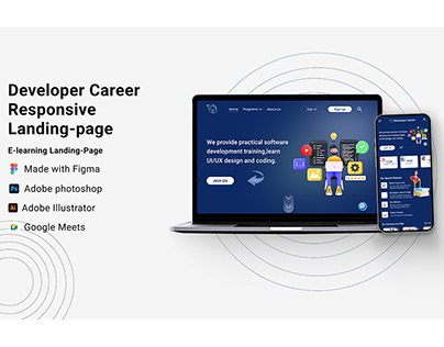 Developer Career Landing Page