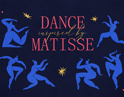 Dancing women inspired by Henri Matisse.