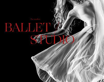 ballet studio web site landing