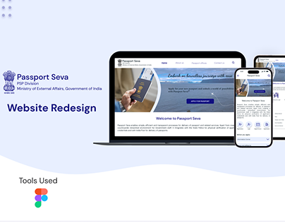 Website Redesign Case Study - Passport Seva