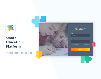 Smart Education Platform - Android Tablet App