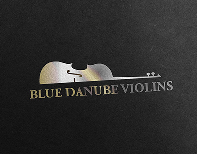 Blue Danube Violins (Vienna), Logo and BCard design