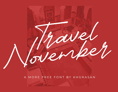 Travel November Font Free for Commercial Use