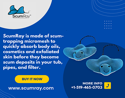 ScumRay Hot Tub Cleaner