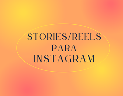 Project thumbnail - Stories/Reels para Instagra,