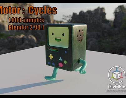 BMO 3D design in Cycles