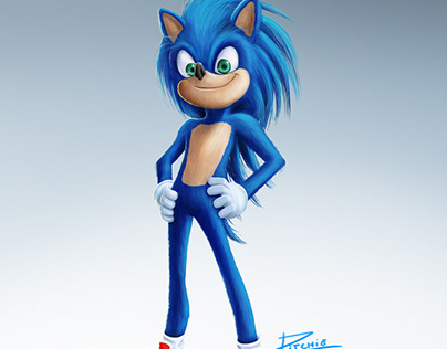 Sonic Movie Re-design