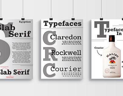 Typeface Poster, Slab Serifs