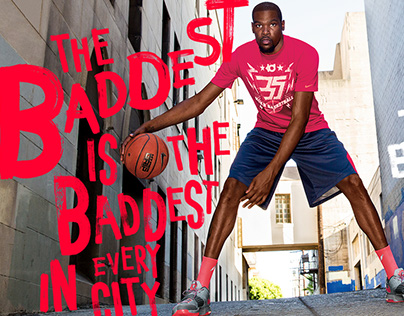 Nike - Footlocker The Baddest - Kevin Durant Campaign