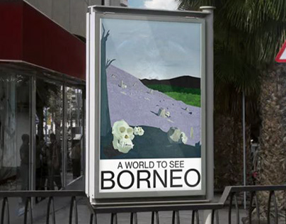 Visit Borneo Poster