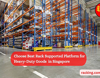 Rack Supported Platform for Heavy-Duty Goods