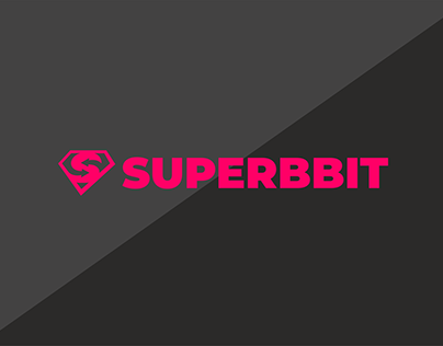 3 концепции логотипа Superbbit | Логотип | Logo | Brand