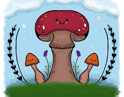 Project thumbnail - Cutie mushroom