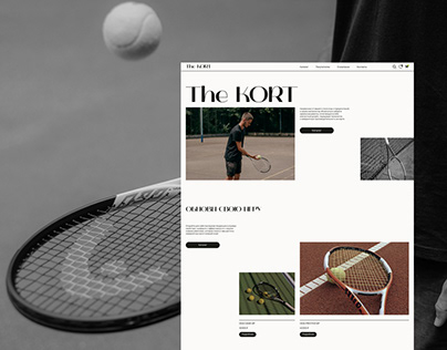 Online store for tennis rackets The KORT